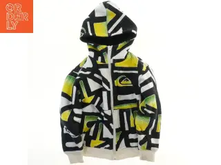 Foret Quiksilver hættetrøje med grafisk mønster (str. 140)