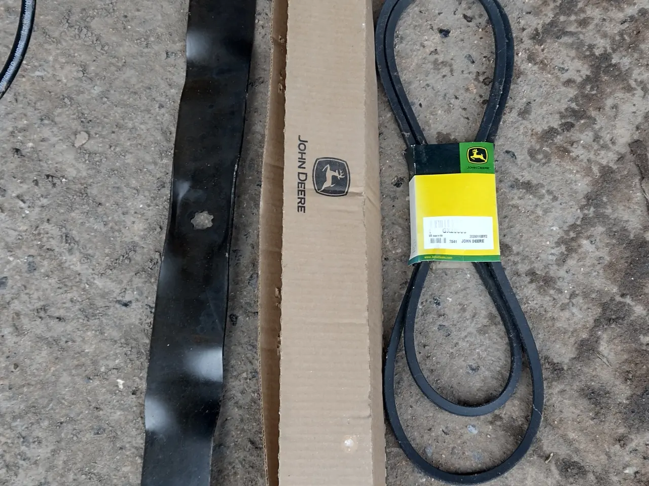 Billede 3 - John Deere  Rem og knive
