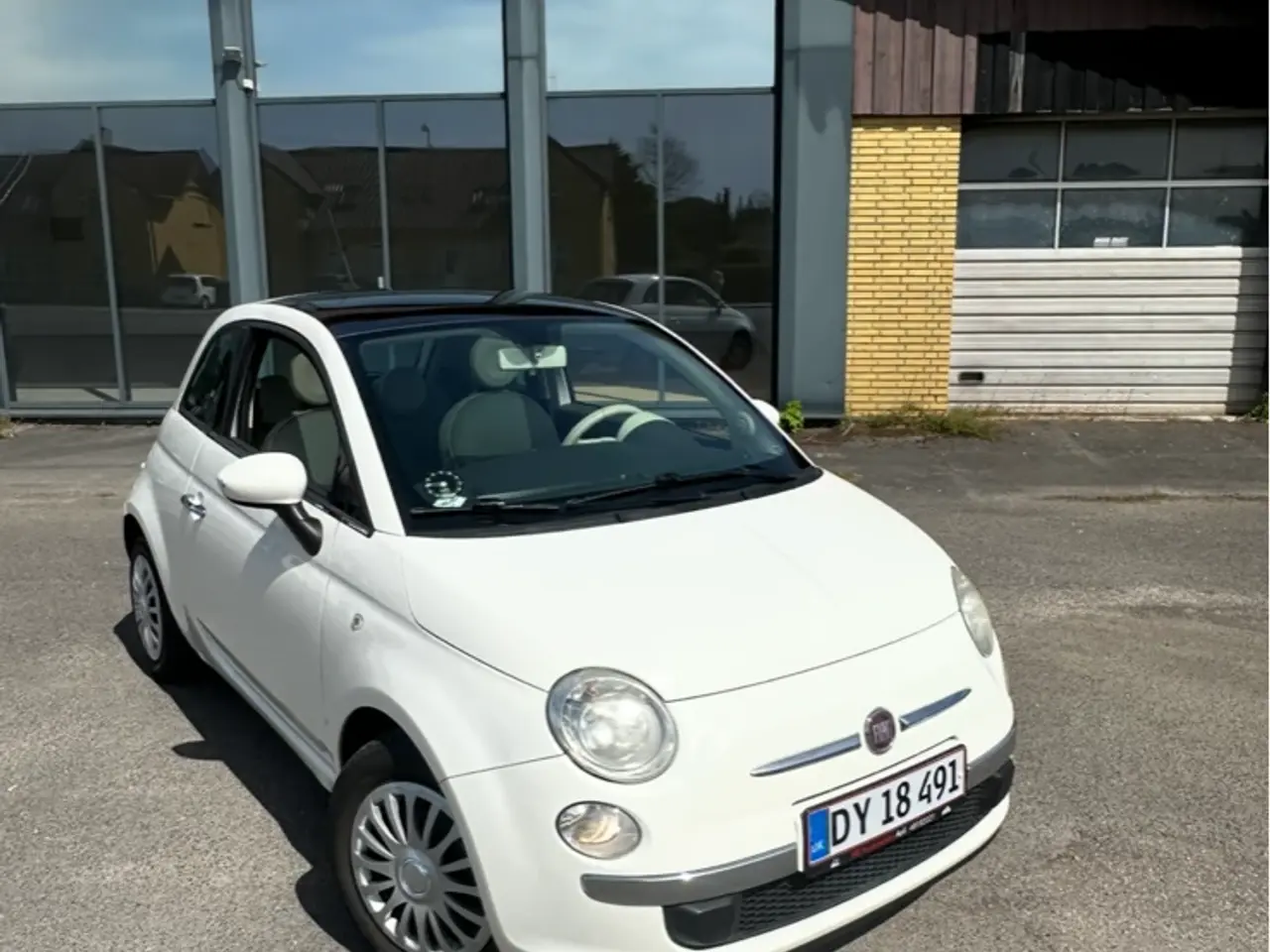 Billede 1 - Fiat 500 1,2 benzin - panorama tag - nysynet