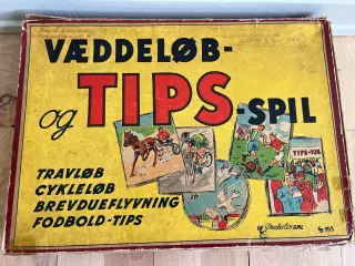 Væddeløb- og tips-spil fra 1949