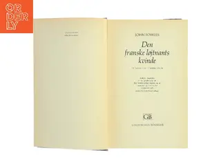 Den franske løjtnants kvinde af John Fowles (Bog)