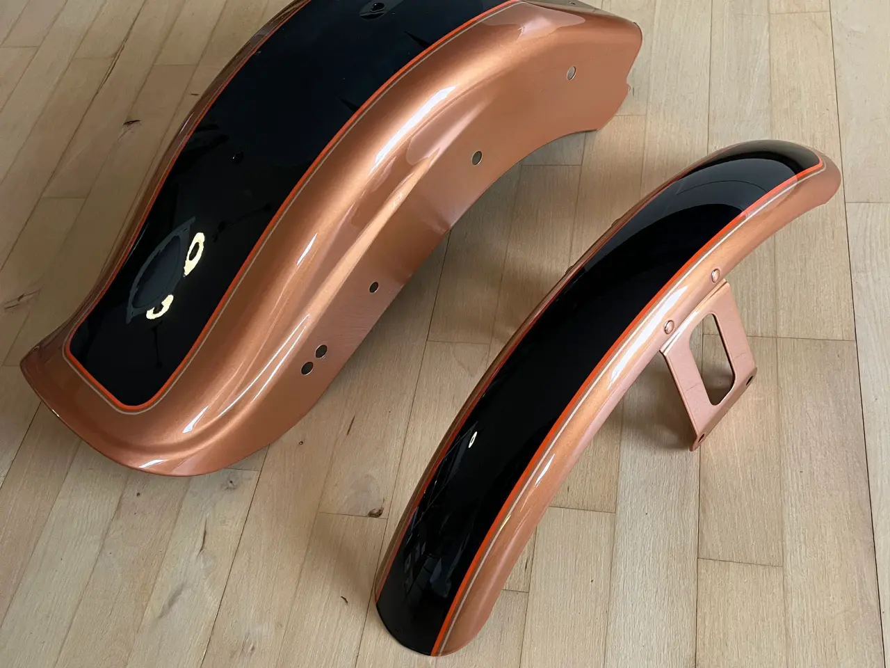 Billede 3 - Tank + skærme 105 års Softail Custom