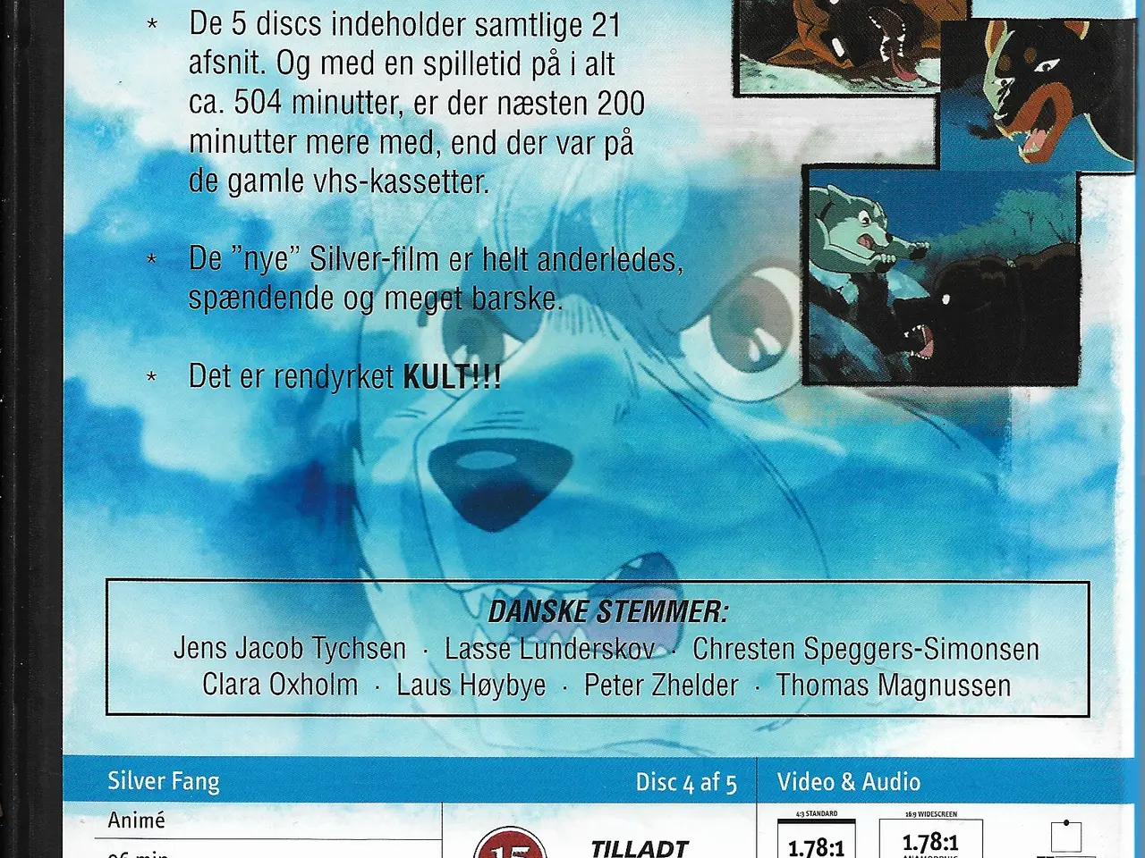 Billede 8 - Silver Fang - Hundehvalpen Silver 5 stk DVD