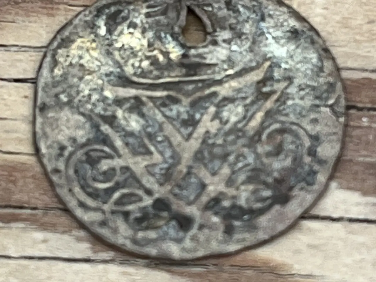 Billede 1 - Danske skilling 1718