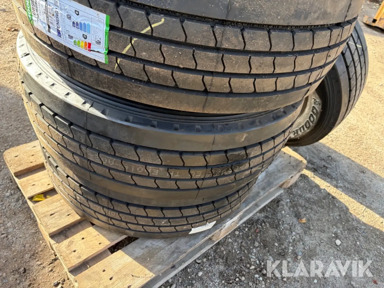 Billede 9 - Lastbildæk Goodride CR966 315/60 R22.5 4 Styk