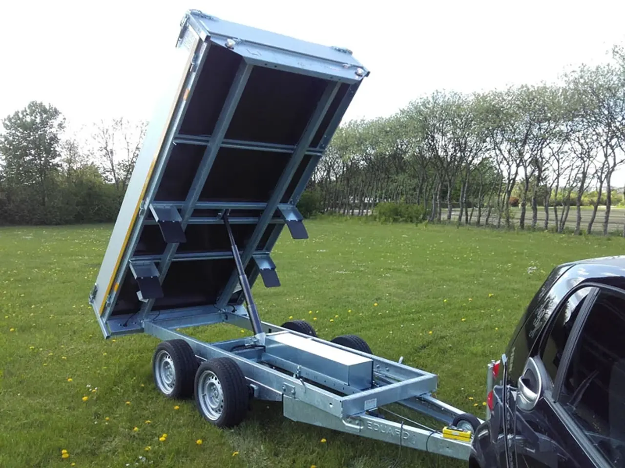 Billede 3 - EDUARD trailer 3118-2000.63 EL Tip M. Ramper