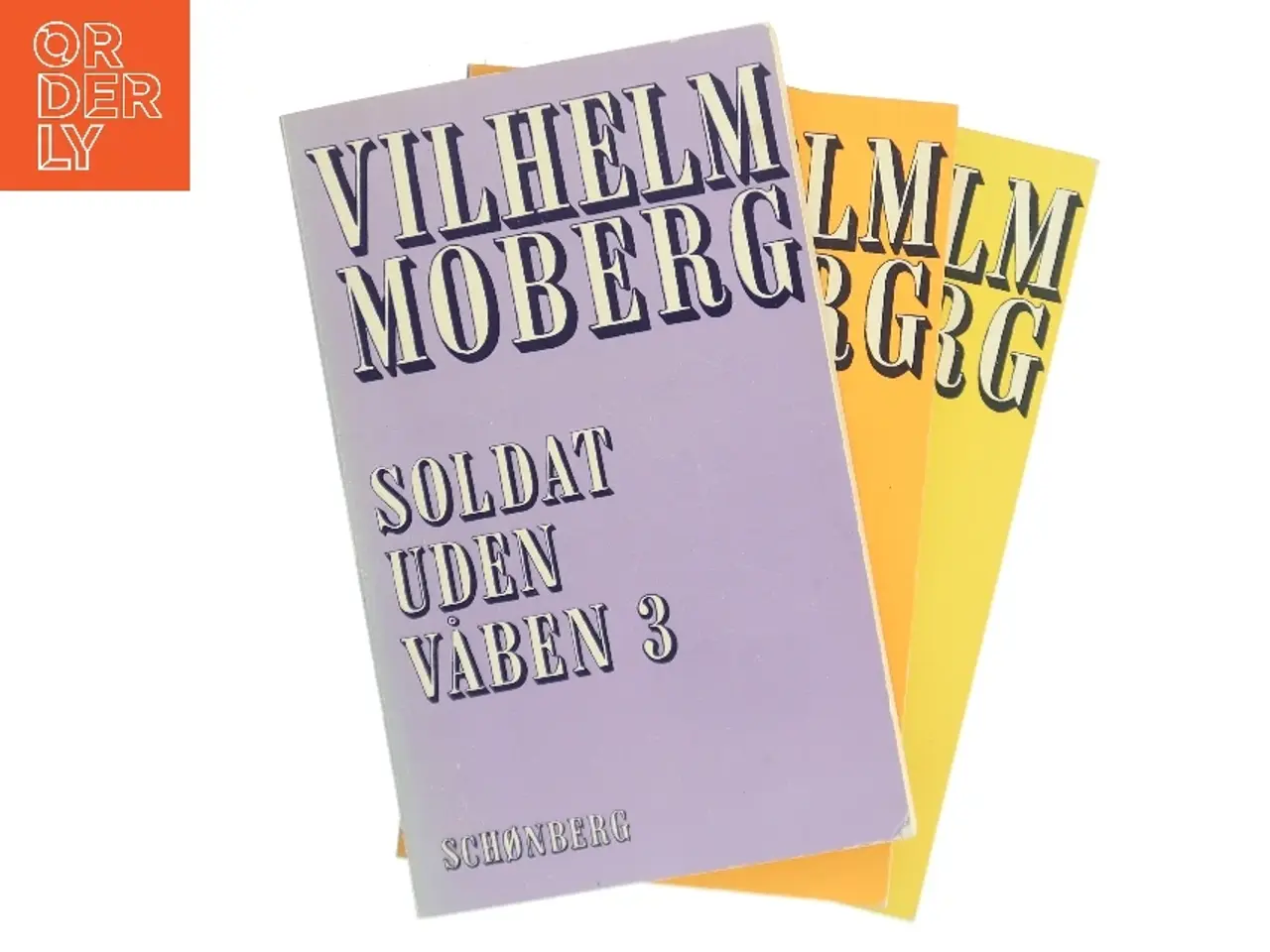 Billede 1 - Soldat uden våben 1-3 af Vilhelm Moberg (Bog)