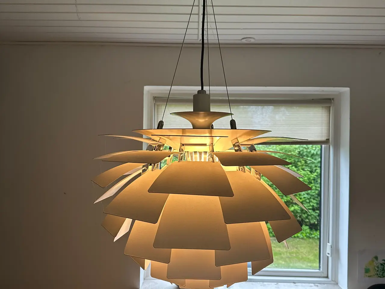 Billede 2 - Koglen LP lampe lys/hvid farve