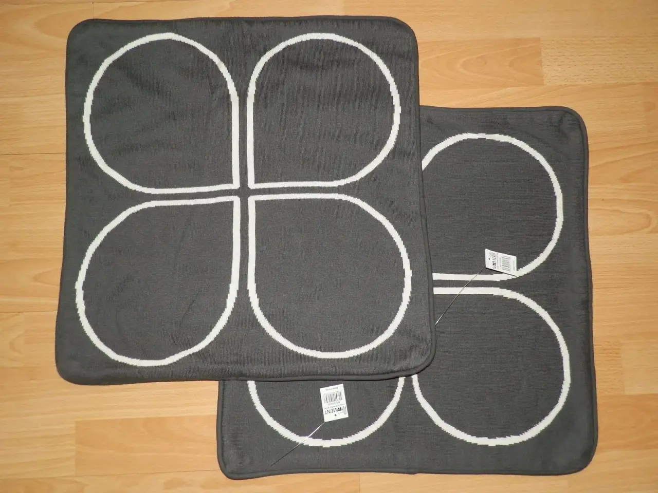 Billede 1 - Lækre grå pudebetræk 40X40