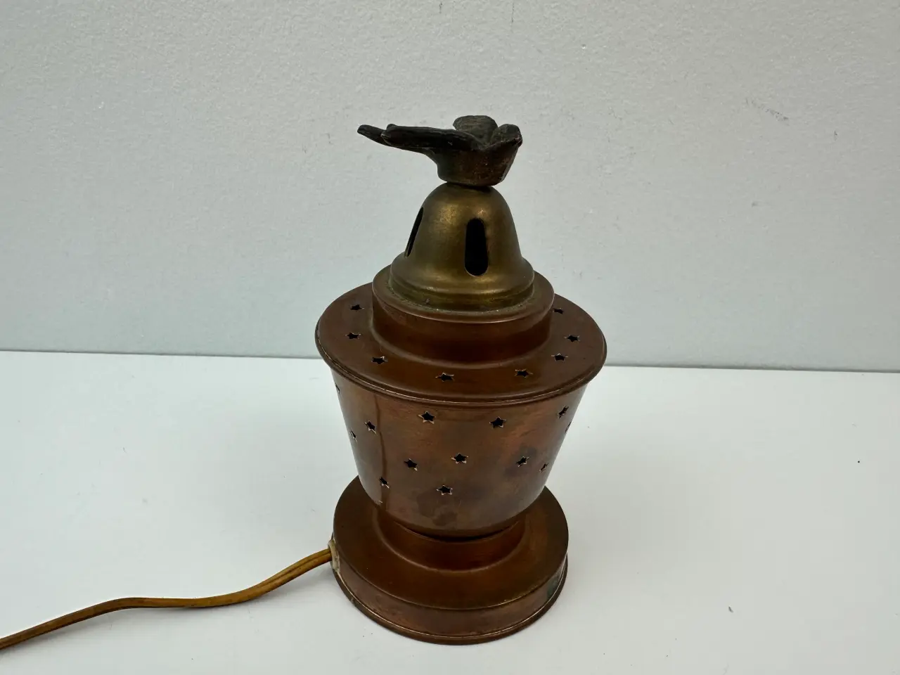Billede 1 - Vintage lampe kobber / messing
