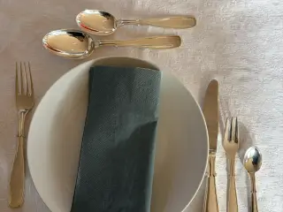 Bestik sølv plet