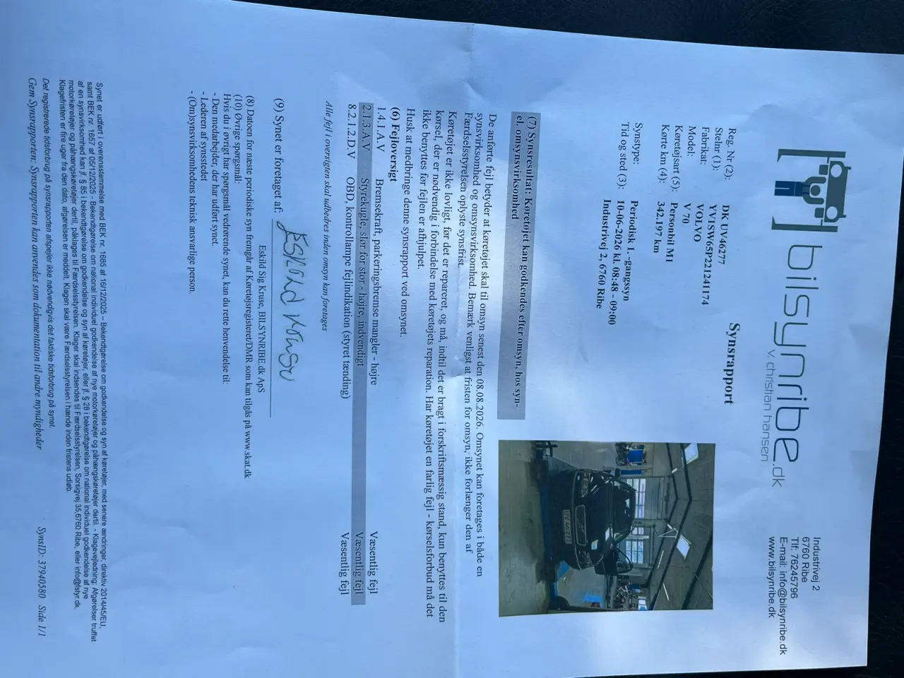 Billede 8 - Volvo V70 2002 benzin
