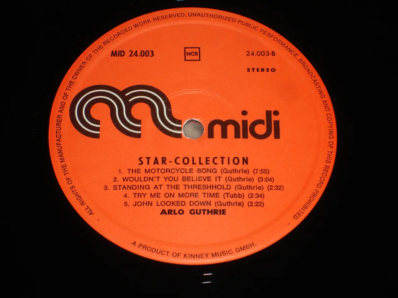 Billede 3 - (Sender gerne) Arlo Guthrie – Star-Collection