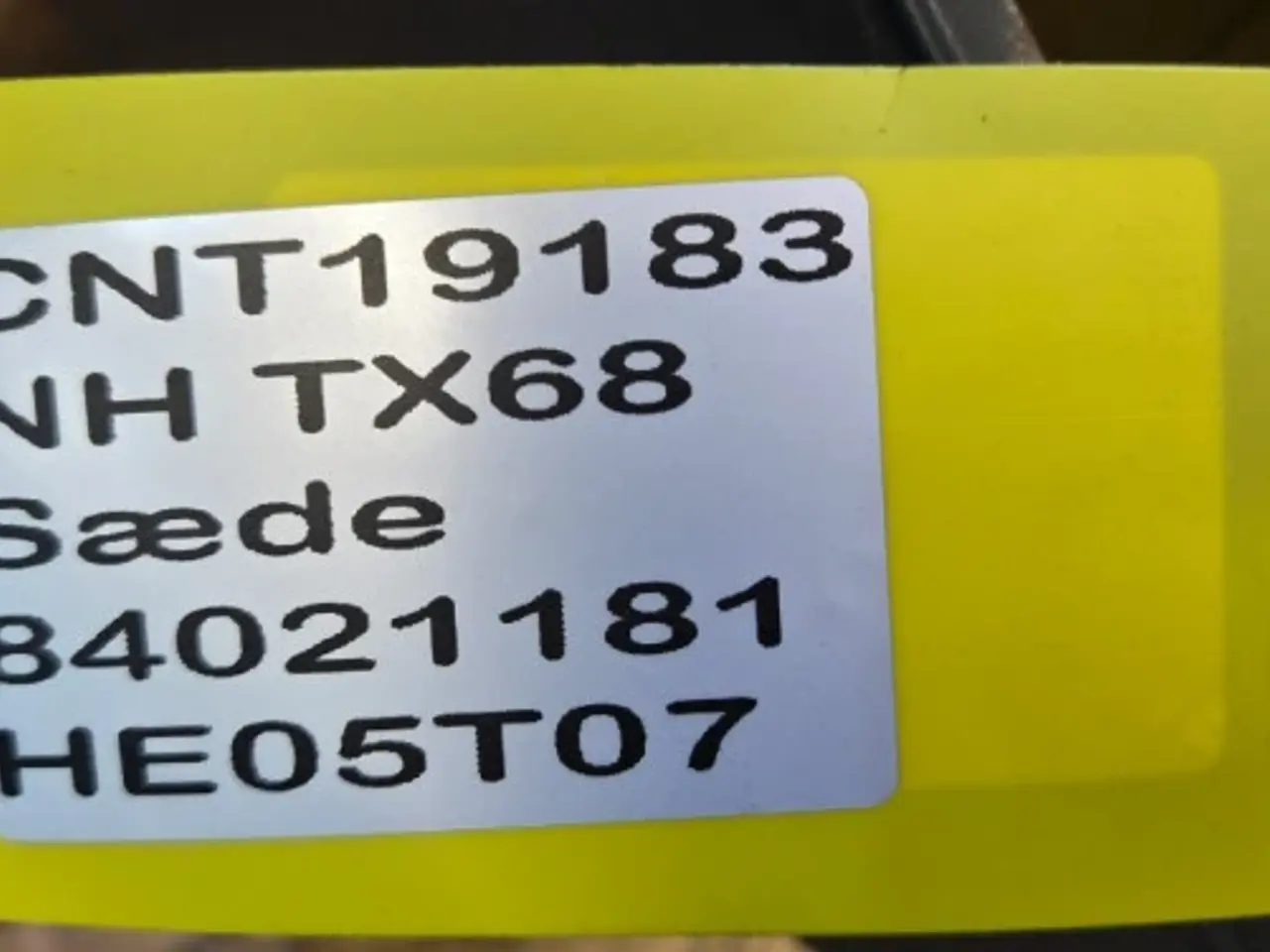 Billede 19 - New Holland TX68 Sæde 84021181