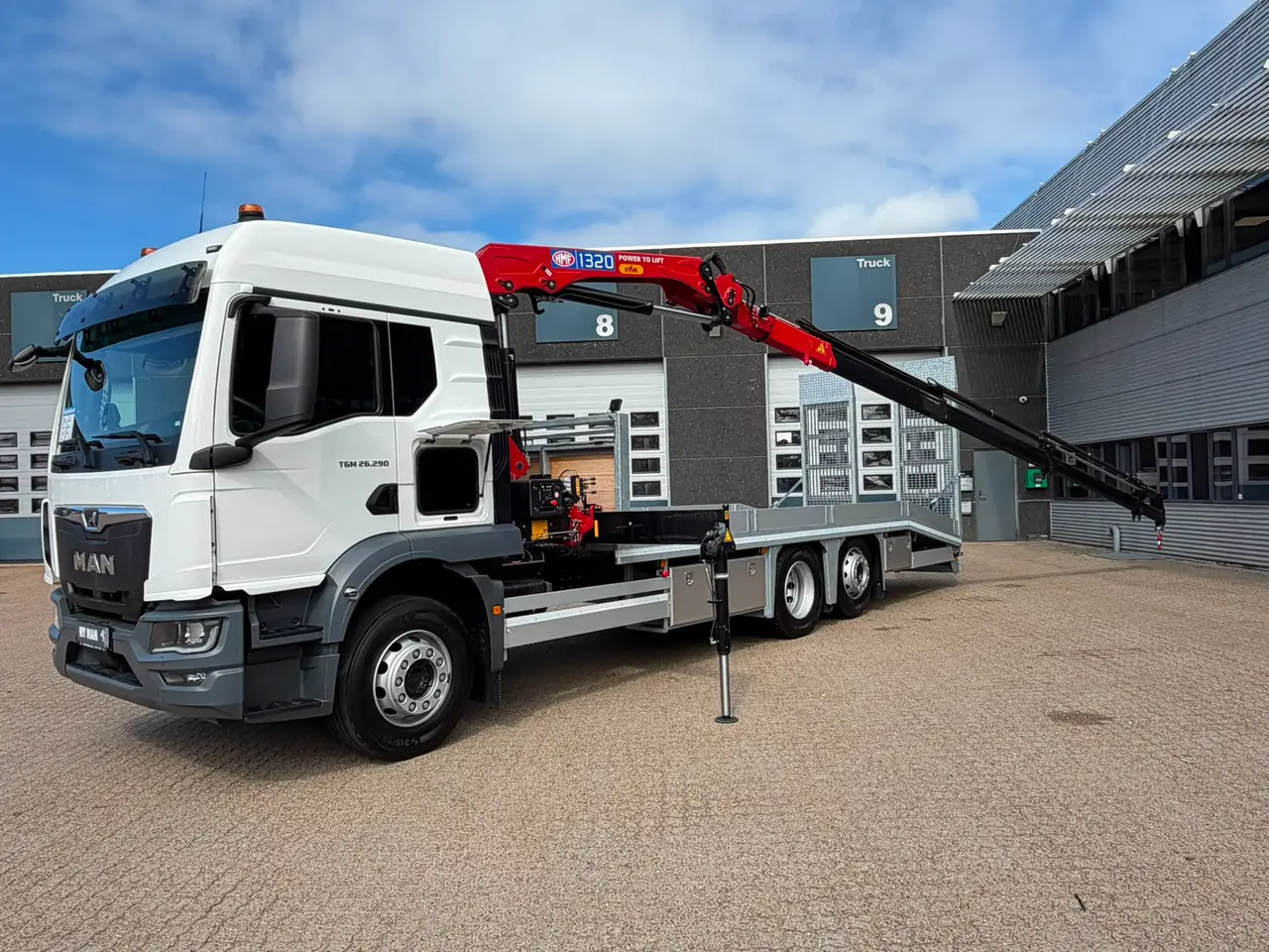 Billede 7 - MAN TGM 26.290 6X2-4, Knæklad