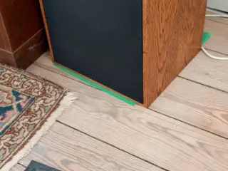 Retro 2 vejs højttalere i eg