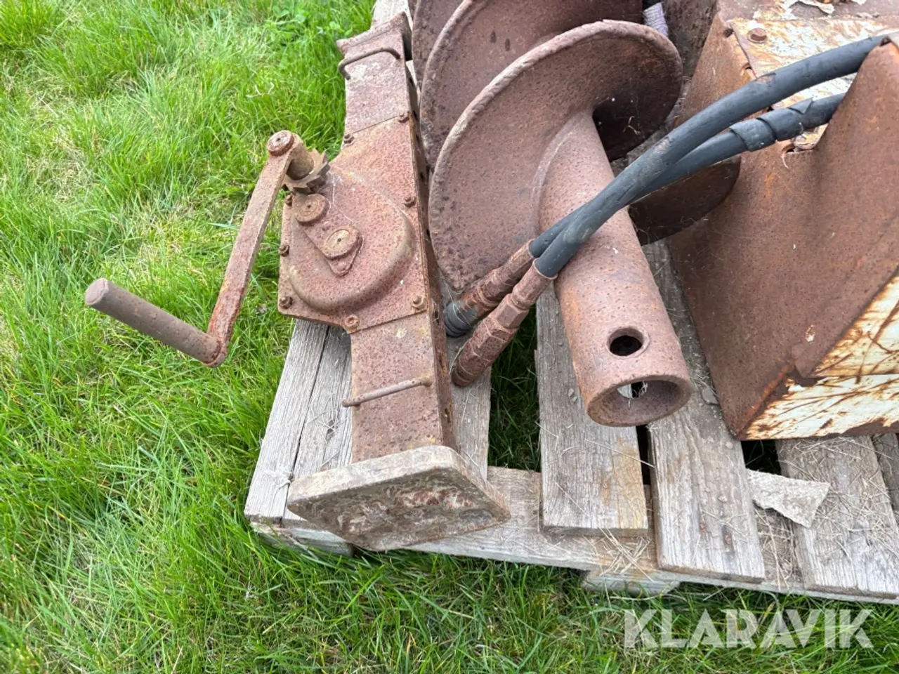 Billede 8 - Jordbor med gearing