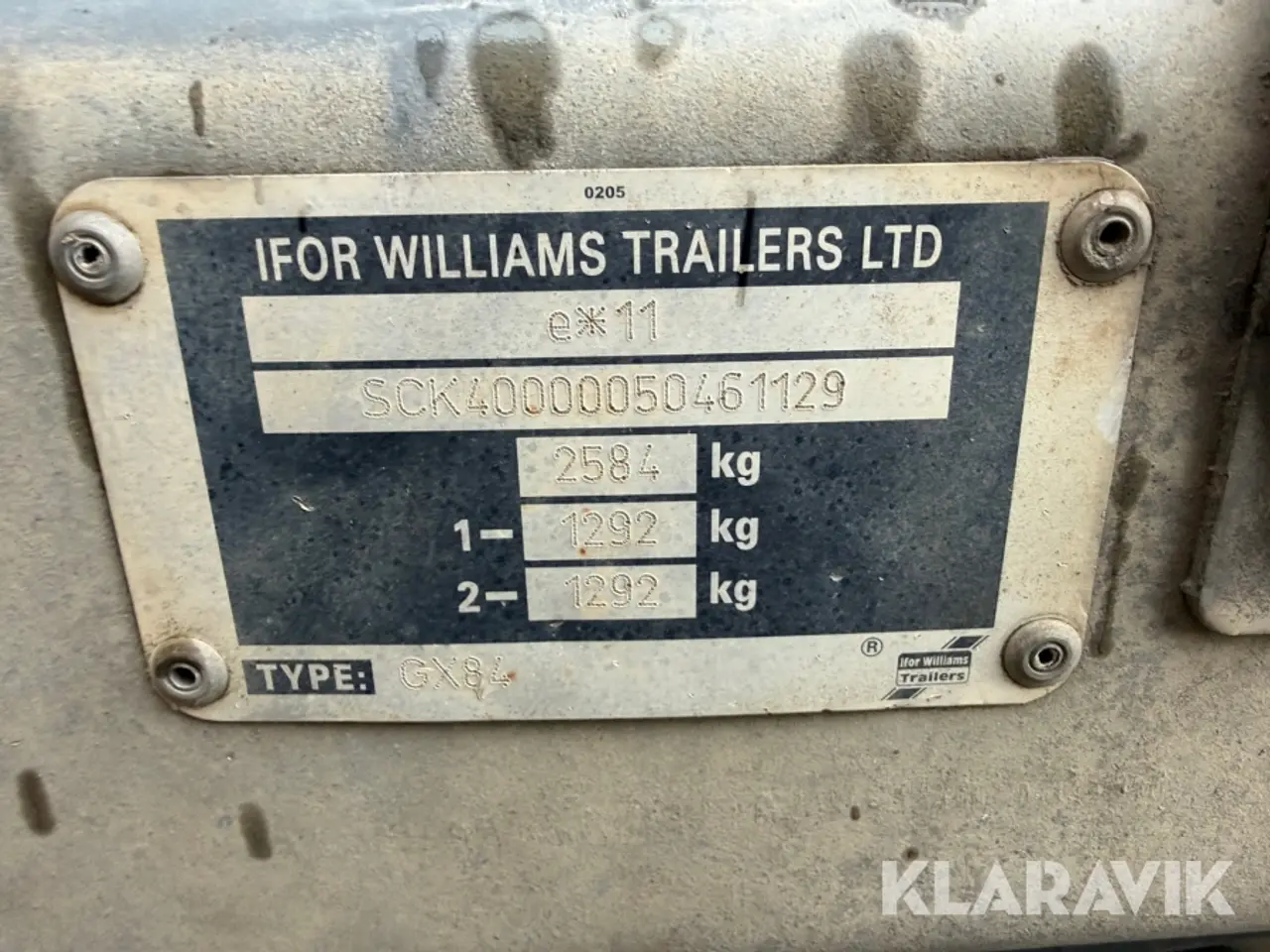 Billede 10 - Maskintrailer Ifor Williams 2575kg