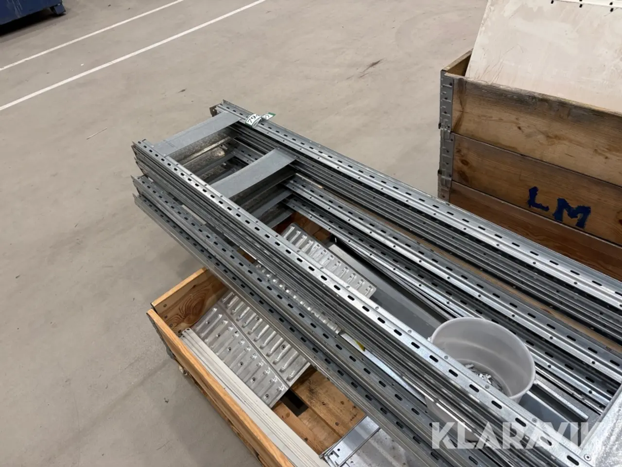 Billede 8 - Pallereol - 8 stigereoler med hylder