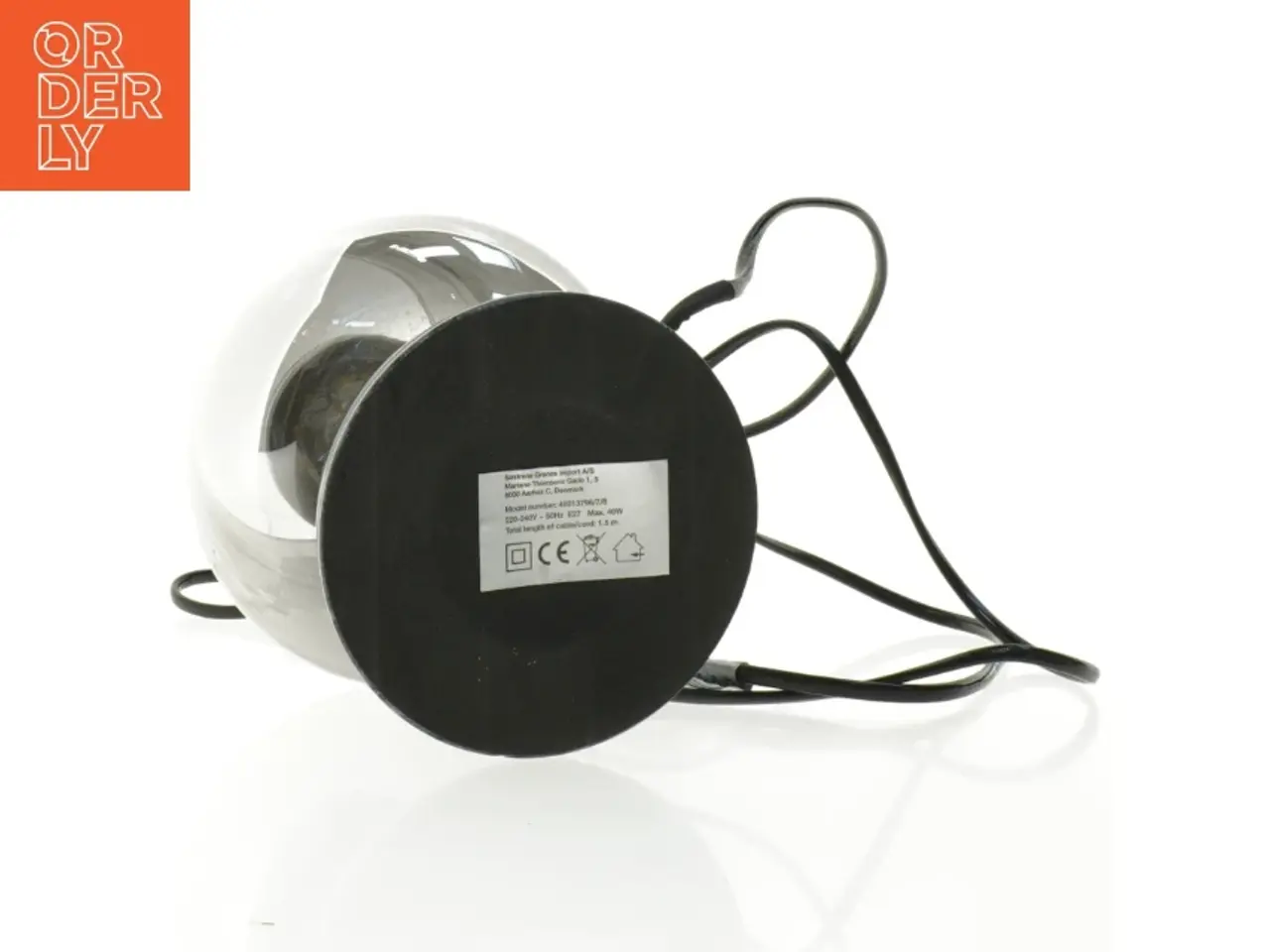 Billede 4 - Bordlampe med marmor base fra Søstrene Grene (str. 23 x 14 cm)