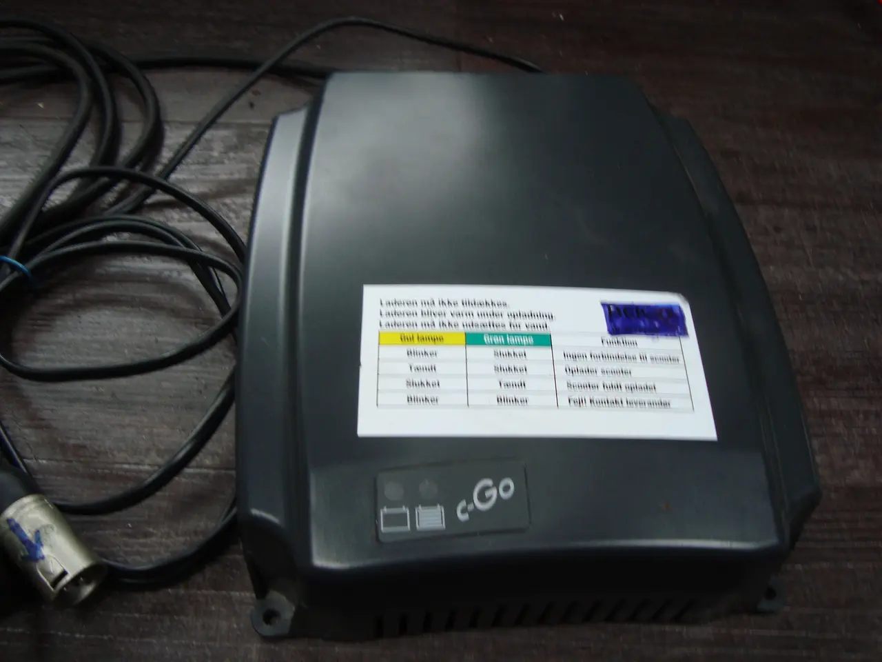 Billede 1 - Lader 24volt 8a.