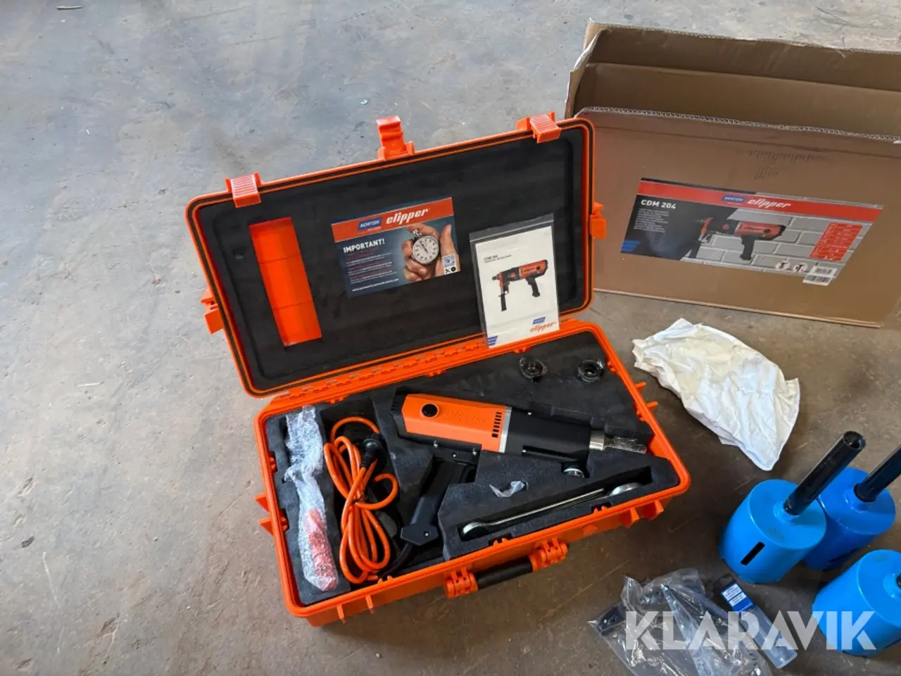 Billede 2 - Kernebormaskine Clipper CDM 204