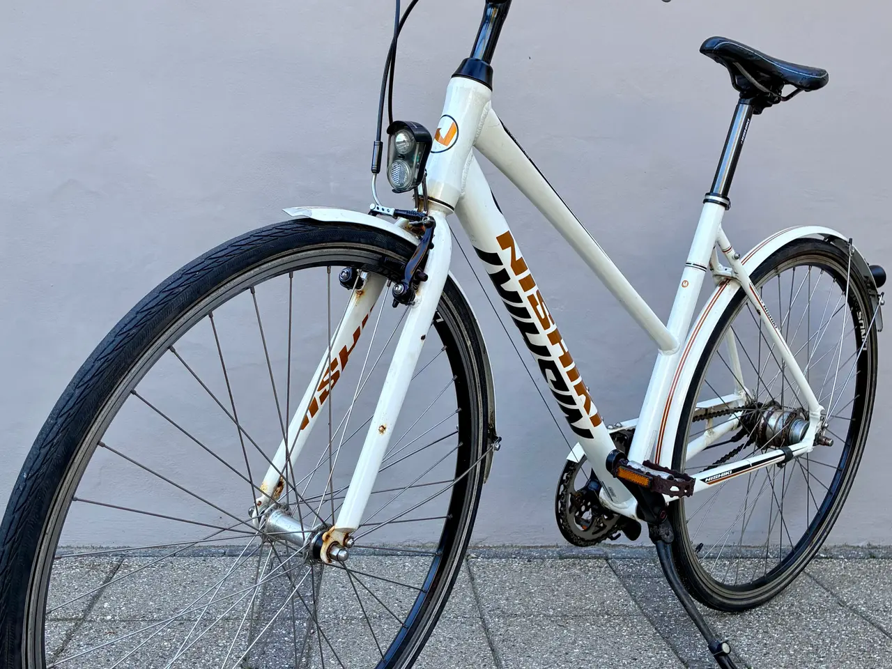 Billede 6 - Nishiki Master Touring hybridcykel 26" M hvid unis