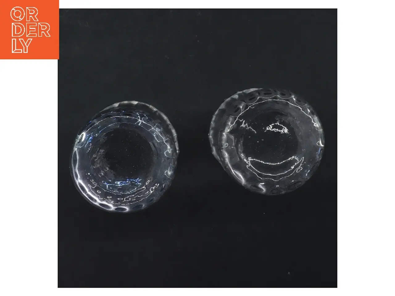 Billede 3 - 2 flotte hyacinterglas  (str. 2 stk Ø 8 cm længde 16 cm)