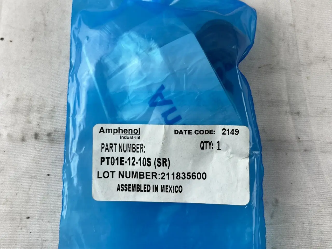 Billede 2 - Amphenol PT01E-12-10S(SR) Circular MIL stik 10 Way