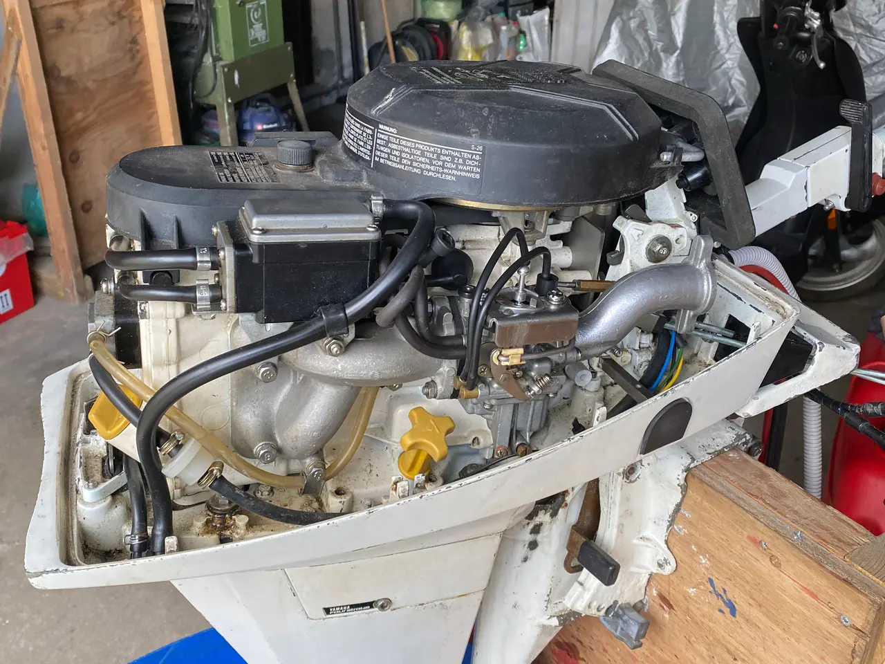 Billede 3 - påhængsmotor,yamaha 9,9hk 4takt