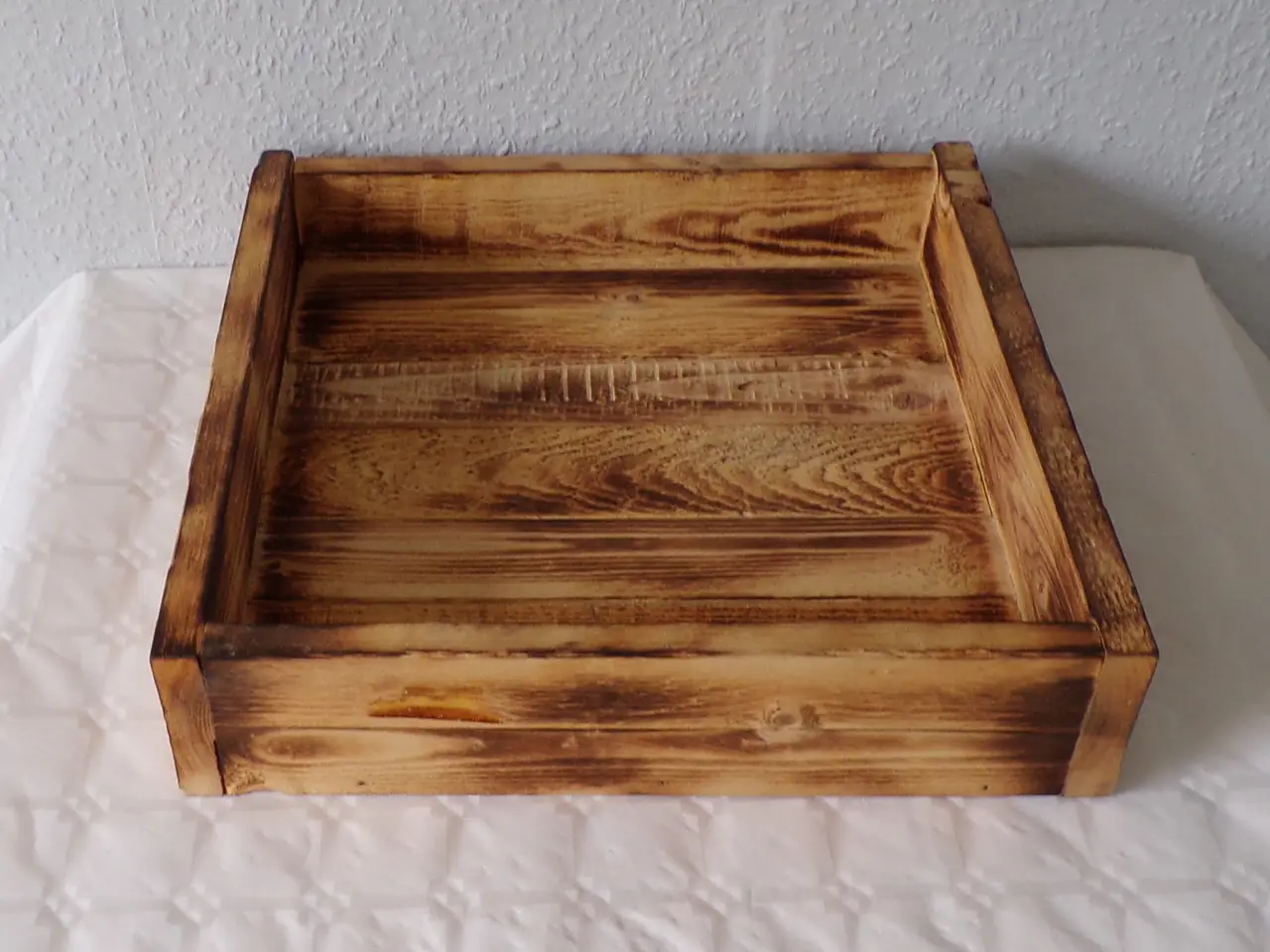 Billede 2 - Overflade brændt bakke 35 x 35 cm
