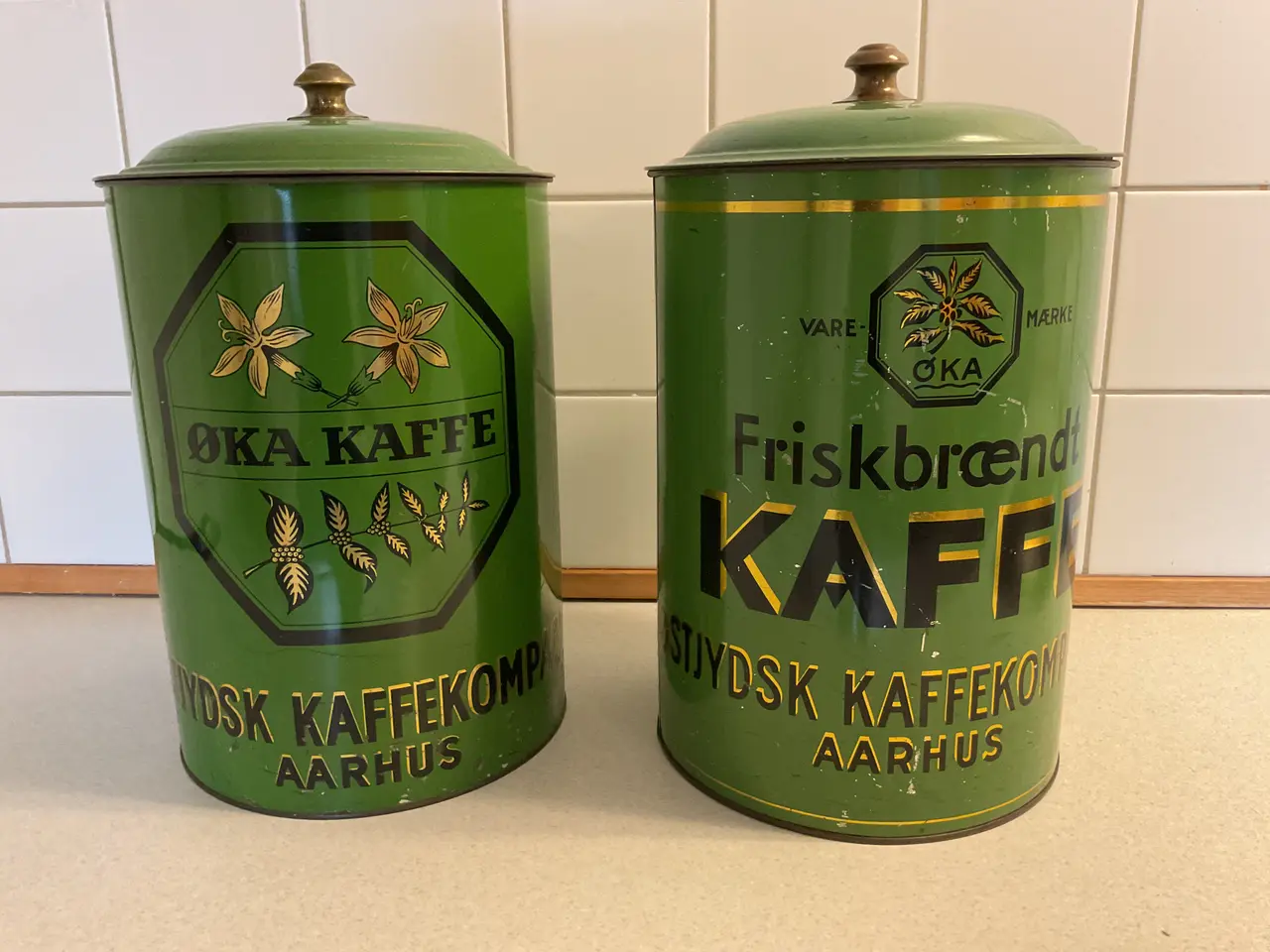 Billede 2 - Kaffedåser fra tidligere købmandsbutik på Mols