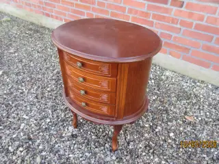 1 stk Retro Ovalt Sidebord