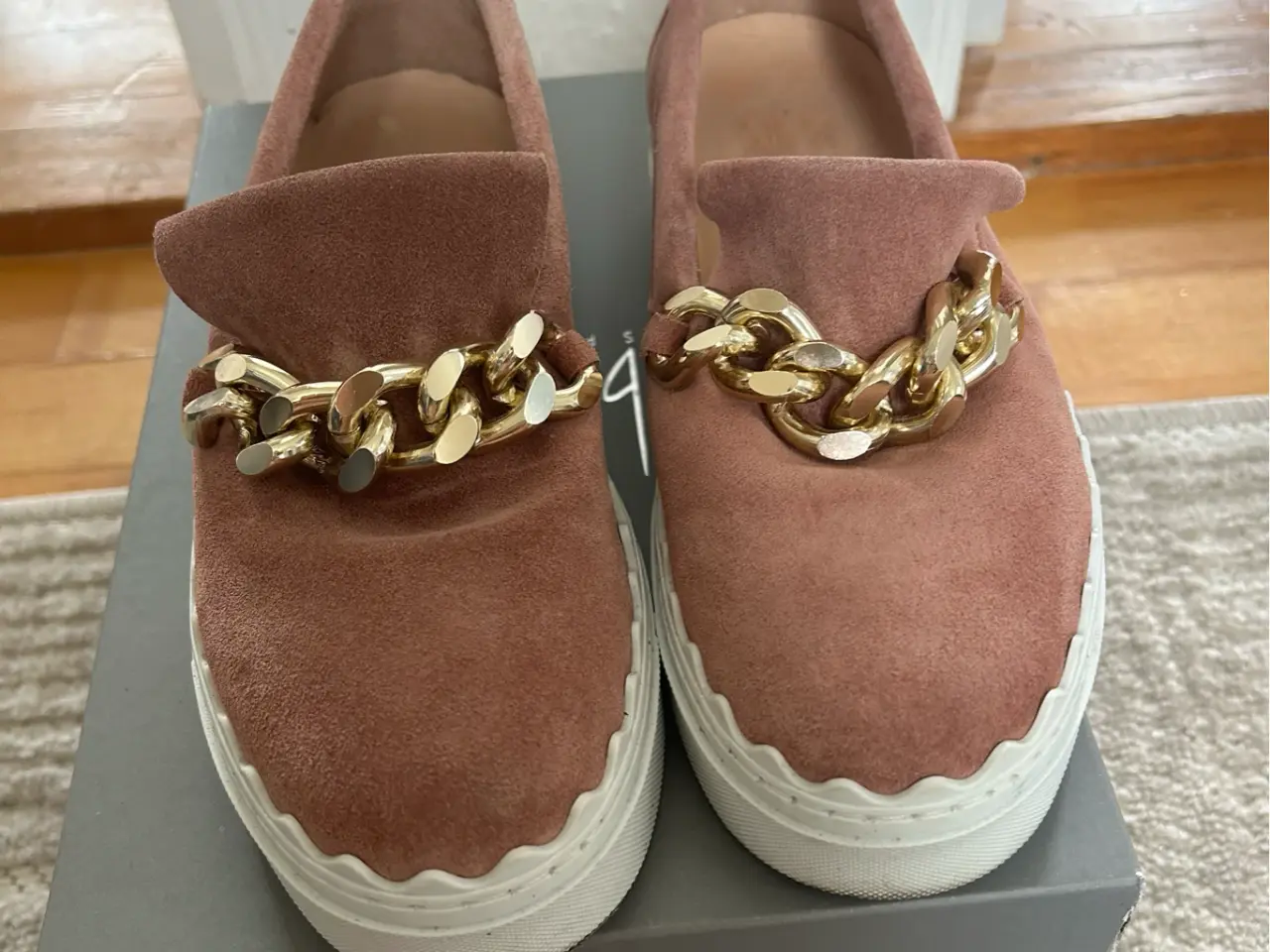 Billede 1 - Rosa loafers 