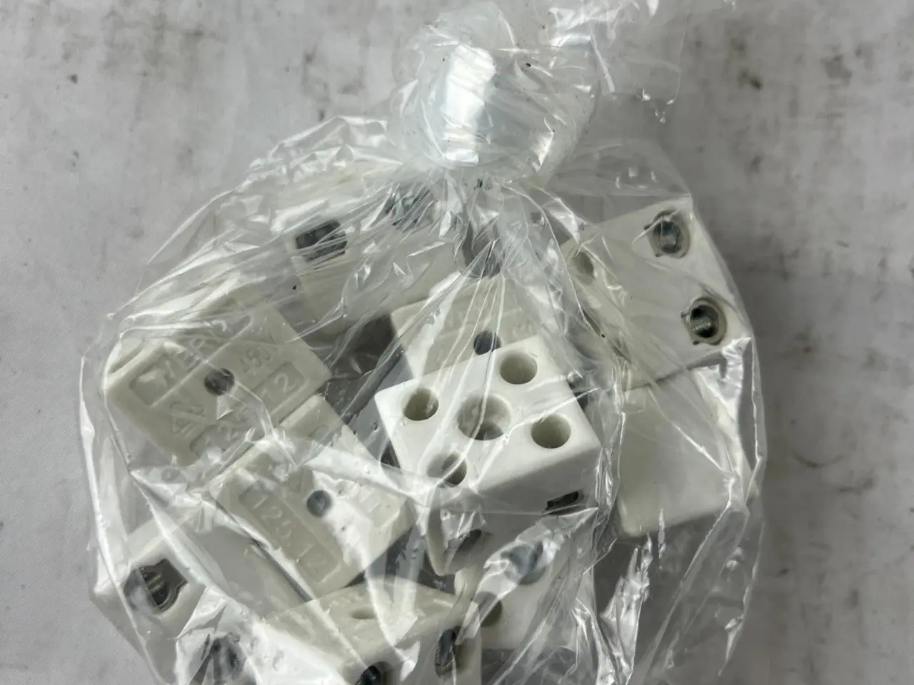 Billede 3 - Werit 125-12 Ceramic Terminal Blocks 450V Heat