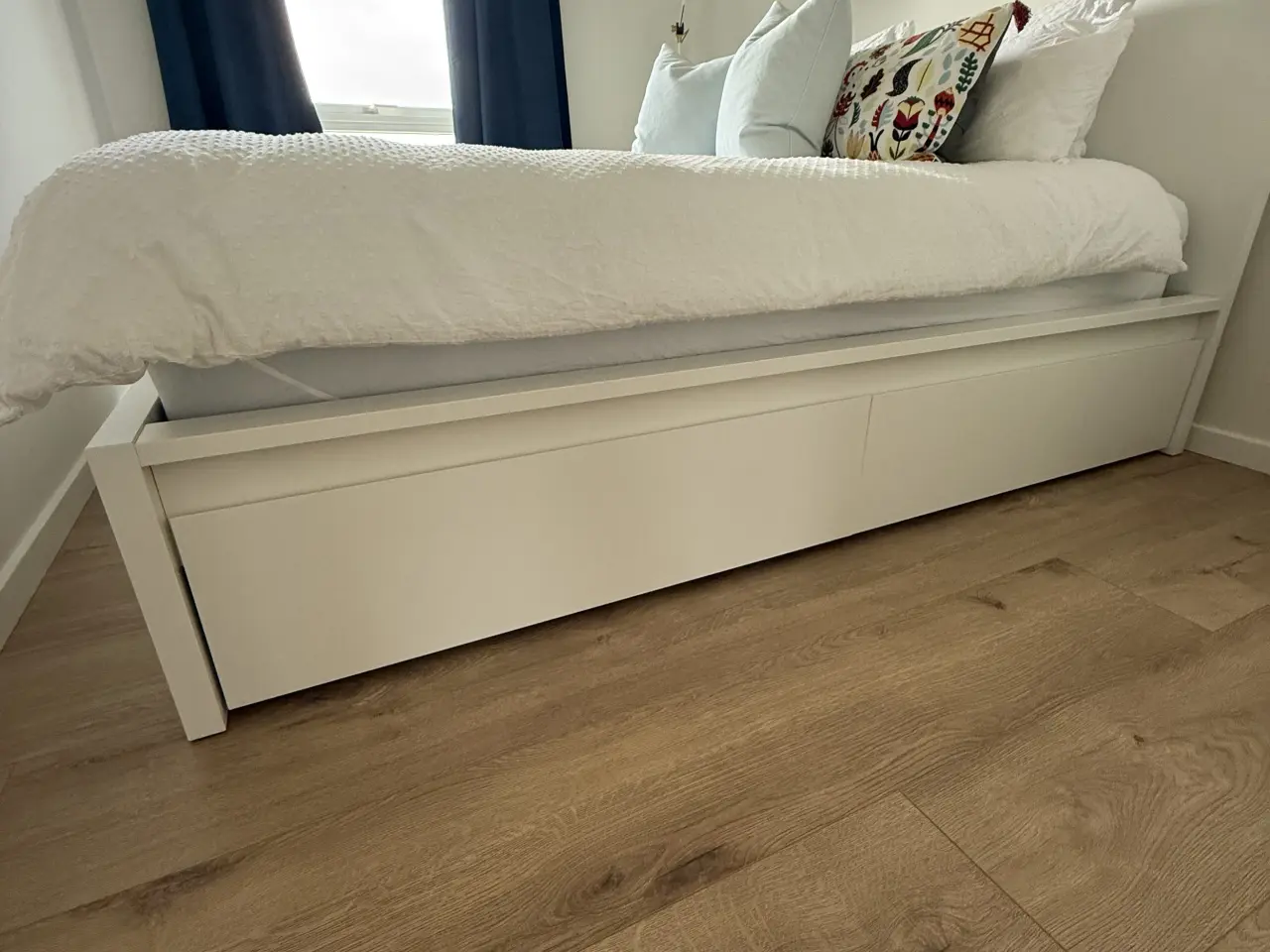 Billede 2 - IKEA Malm doublebad white with slatted frame