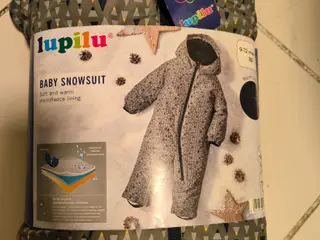 Lupilu baby flyverdragt str. 80 – helt ny – varm