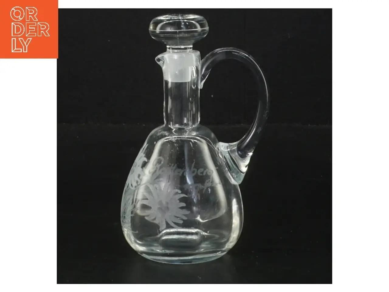 Billede 1 - Glaskaraffel slotsholmsglas (str. 13 cm)