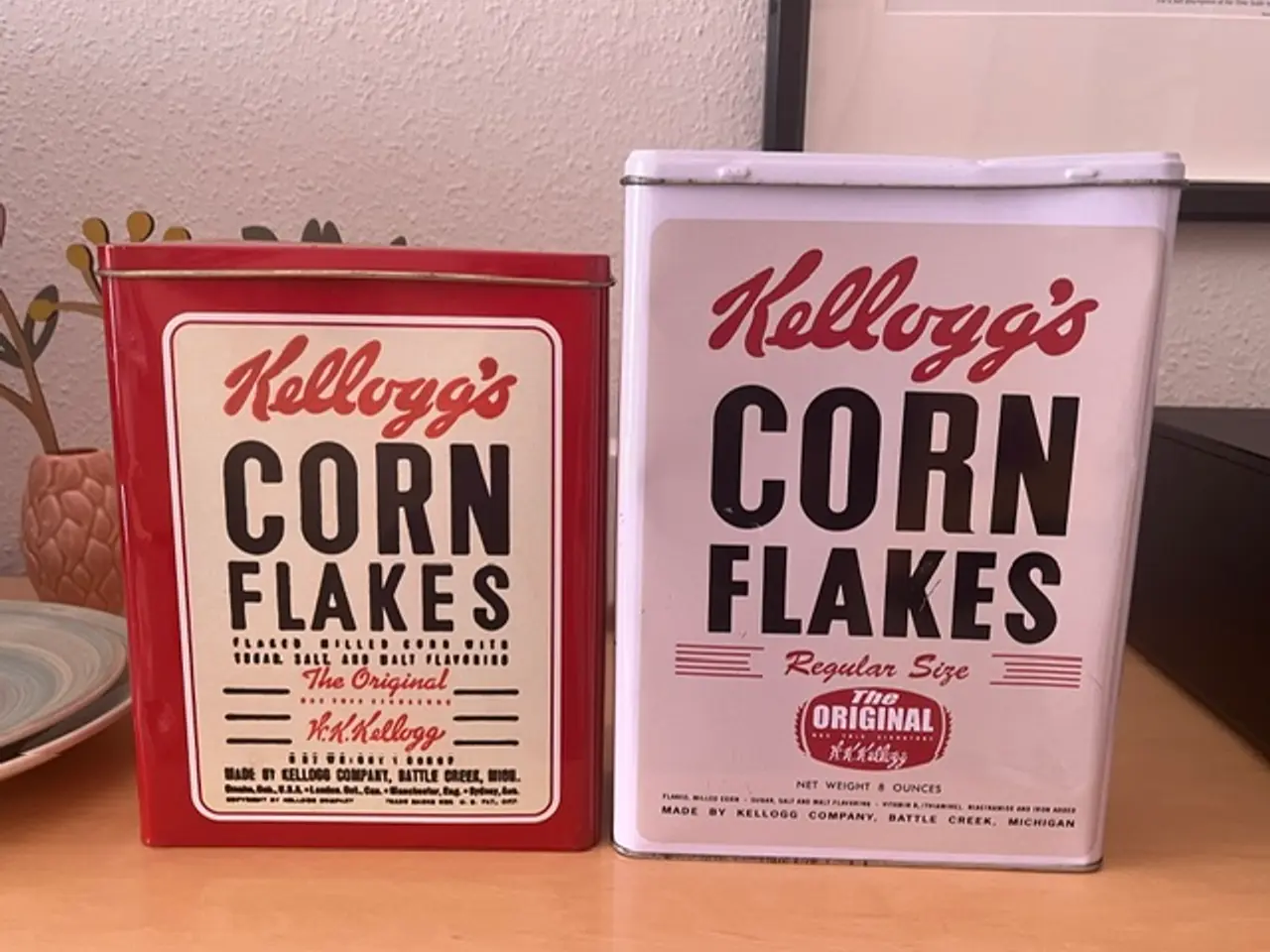 Billede 1 - 2 retro Kellogg's dåser med flot patina