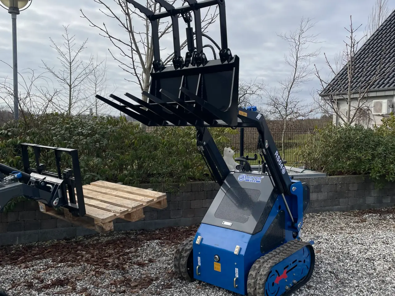 Billede 4 - Rippa Minilæsser 900kg Kubota motor