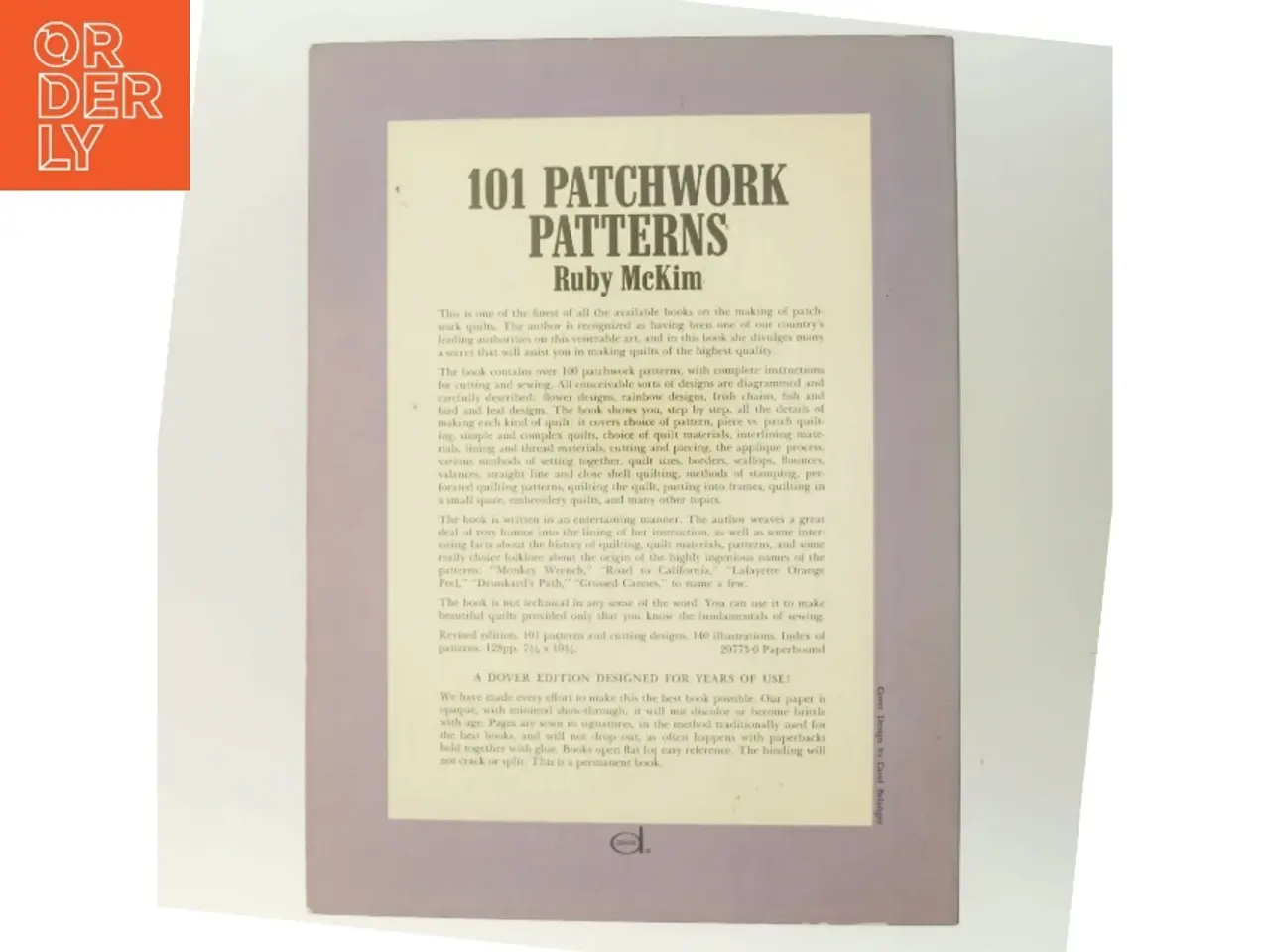 Billede 3 - 101 Patchwork Patterns af Ruby McKim (Bog)