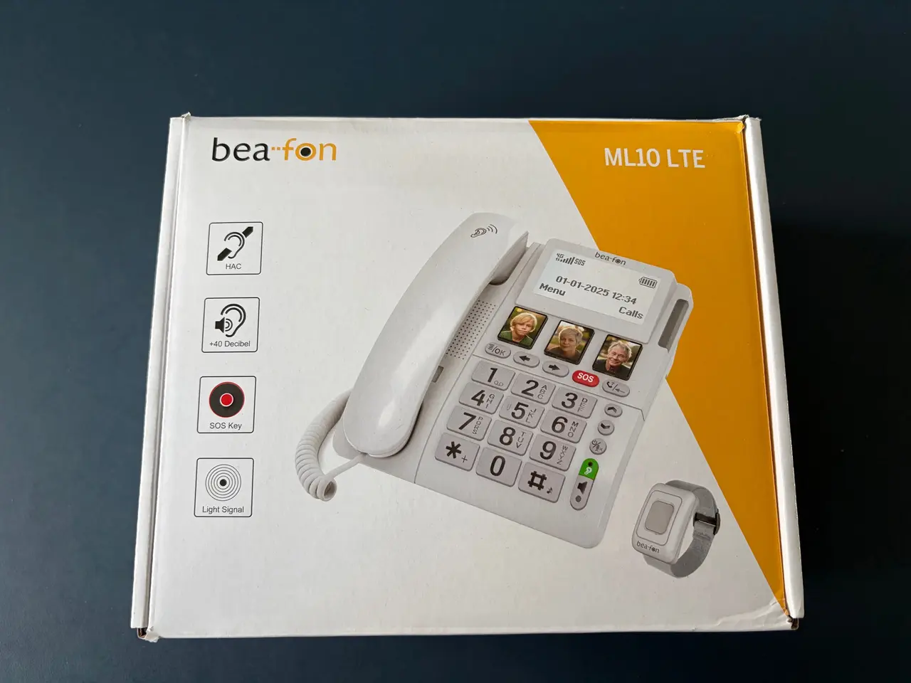 Billede 3 - Seniortelefon - Beafon ML10 LTE