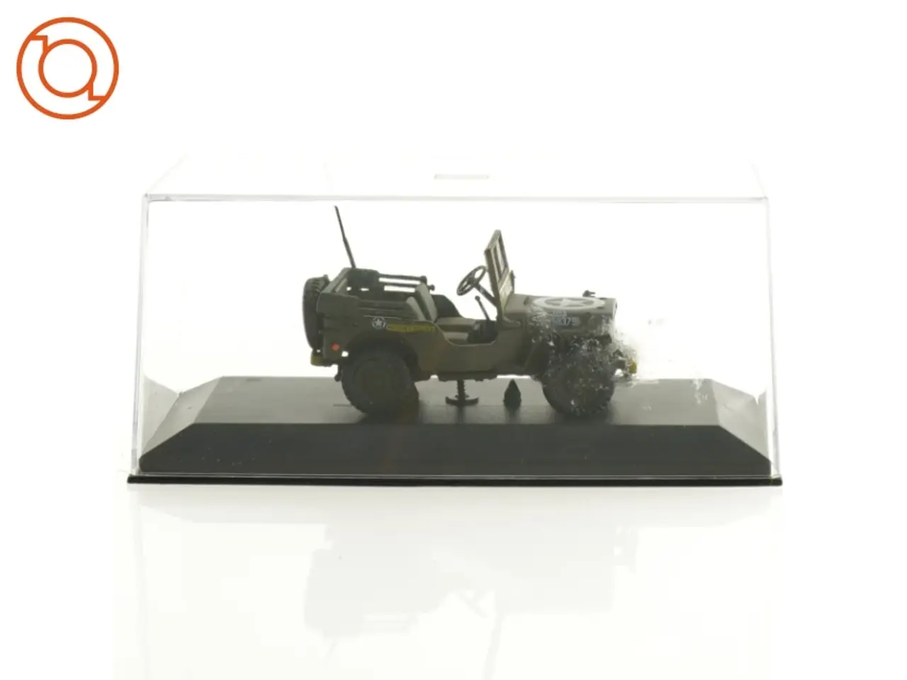 Billede 3 - Militær Jeep Model Bil fra Pauls Model Art i ORIGINAL EMBALLAGE (str. 15 x 7 cm)