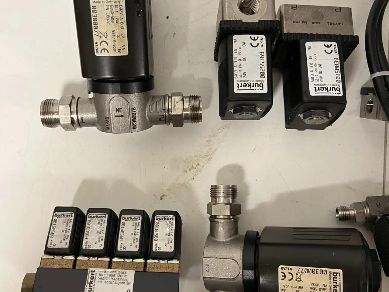 Billede 2 - Bürkert magnetventil parti 6013 6014 6016 Fittings