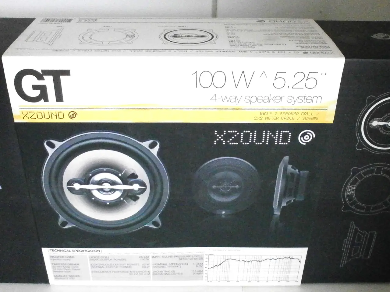 Billede 1 - NYt sæt 100 W, 4 ways speaker - Perfekt Gave !