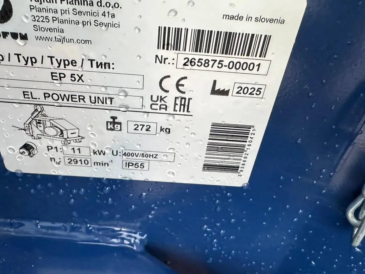 Billede 5 - Tajfun El Power Ep5x
