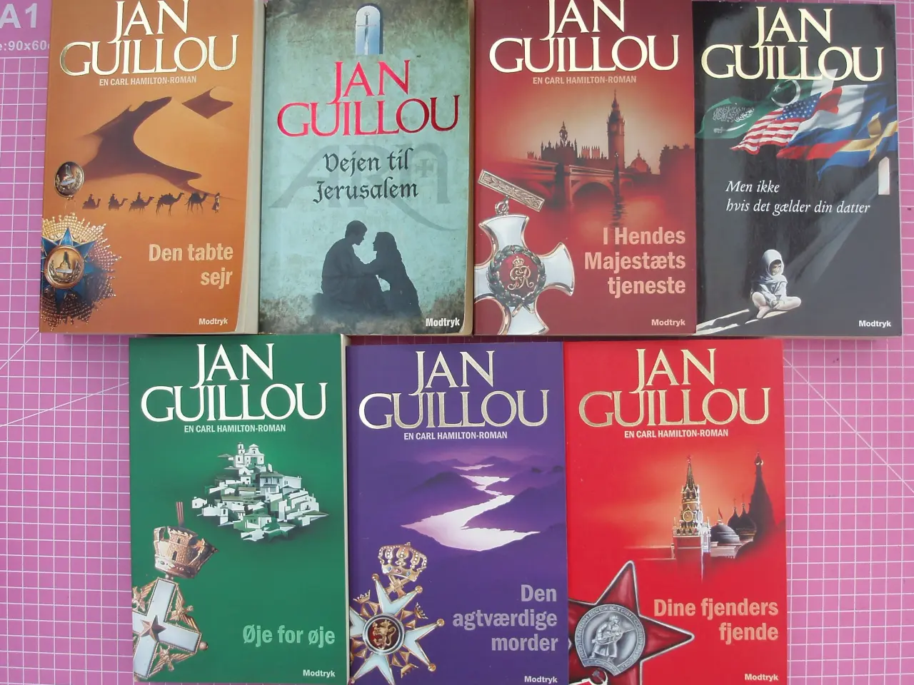 Billede 1 - Forfatter Jan Guillou Paperback bøger