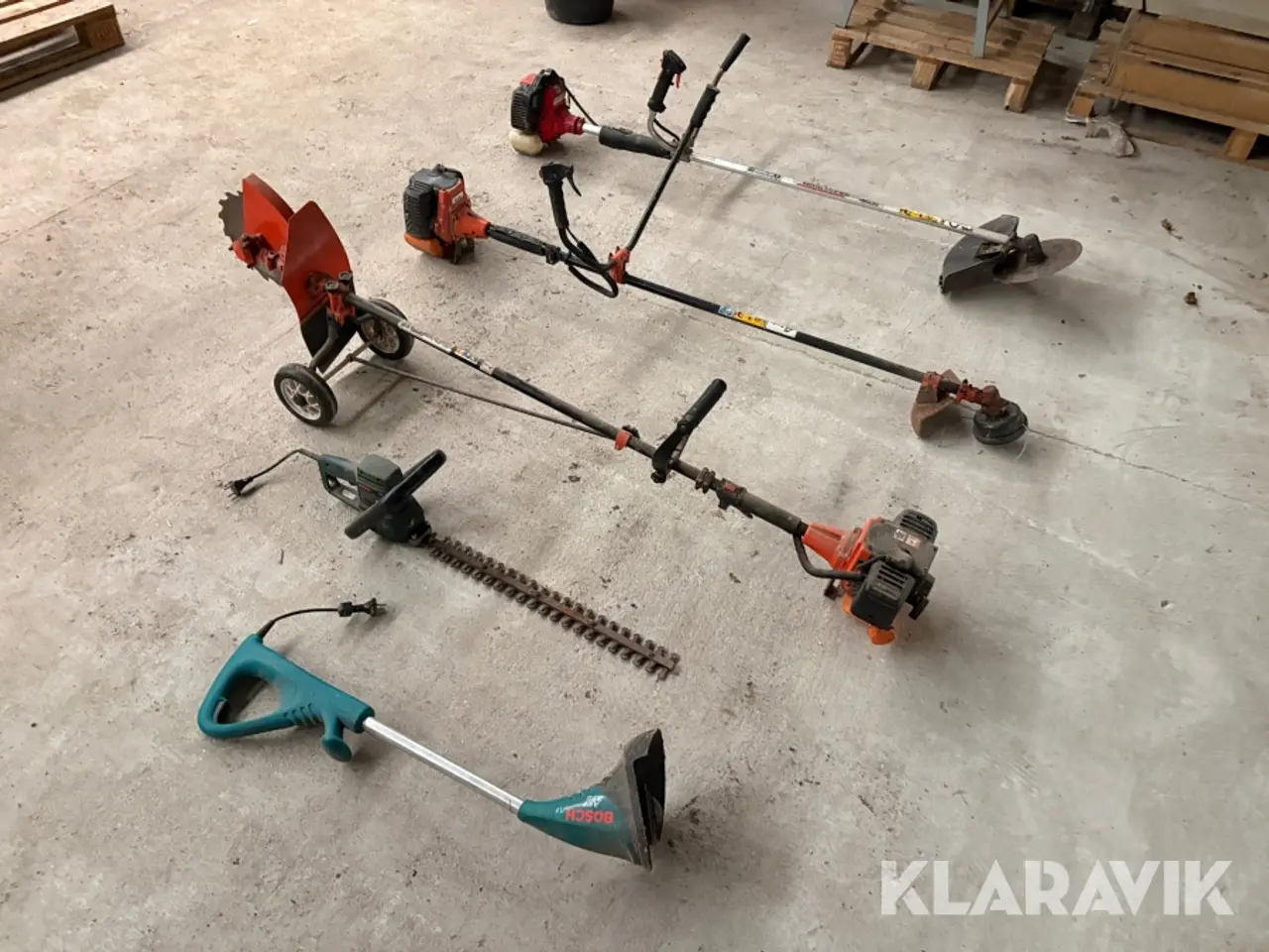 Billede 5 - Parti havemaskiner Bosch, Tanaka, Texas - 5 styk/enheder