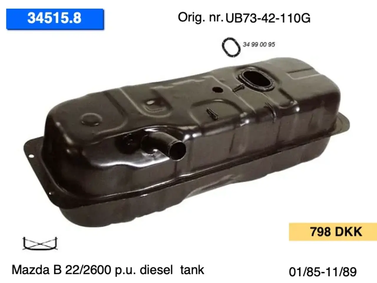 Billede 6 - Mazda 121/B pu/MX3 tank
