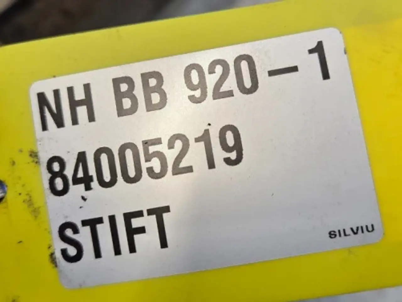 Billede 10 - New Holland BB920 Pin 84005219